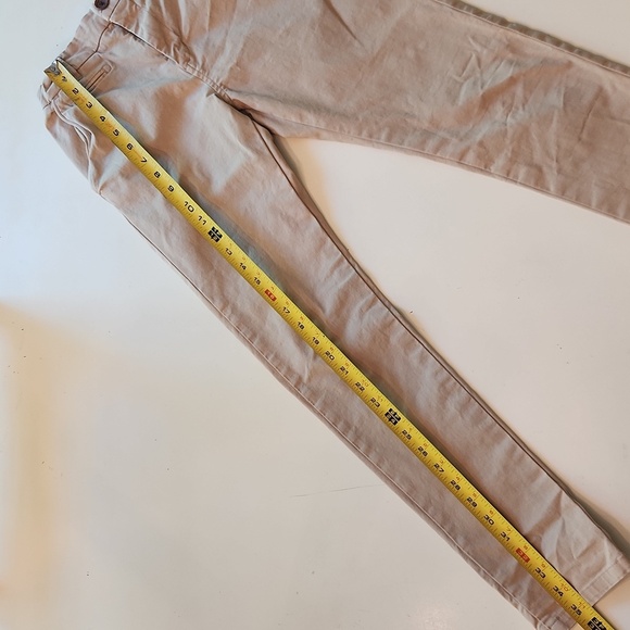 Zara Boys Khaki Tan Adjustable Waist Pants 11 12 - Picture 8 of 8